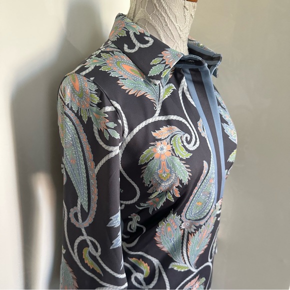 NWOT Gretchen Scott Designs Jersey Everywhere Dress in Plume sz S - Picture 7 of 11